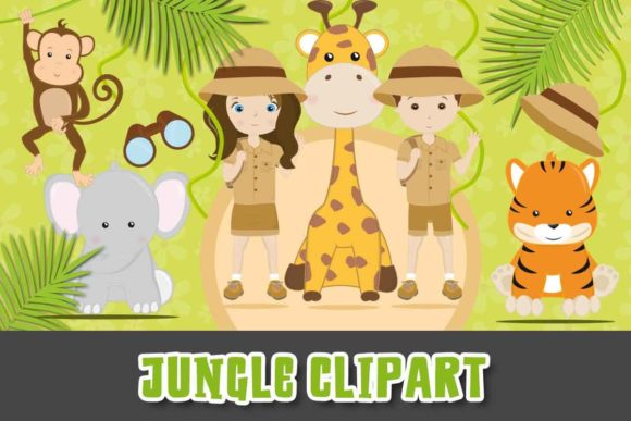 Download Jungle Safari Clipart&nbsp; - Jungle Collection