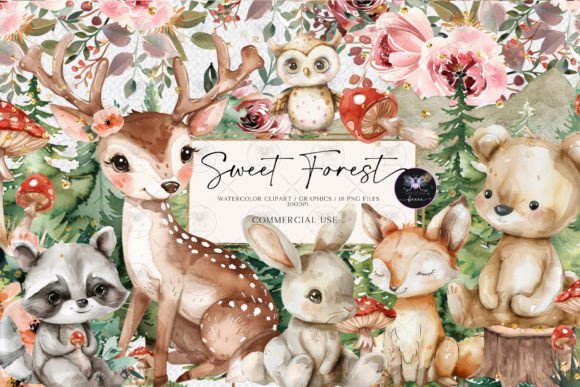 Download Forest Animals Clipart - Forest animals clipart Collection