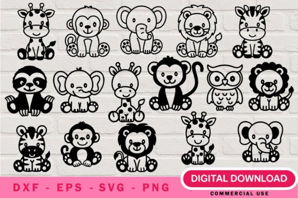 Download Jungle Animals SVG Bundle - Jungle Collection
